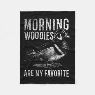 Morgonträden är min favorithumoristiska jakt S Fleecefilt