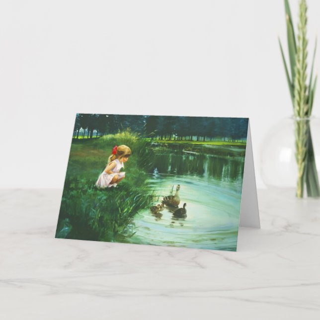 Morgonupptäckt Kort (Framsida)