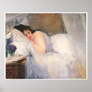 Morgonuppvaknande, Eva Gonzales Poster