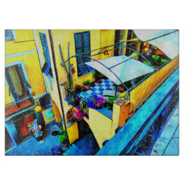 Morgonvy från en Cinque Terre Balcony