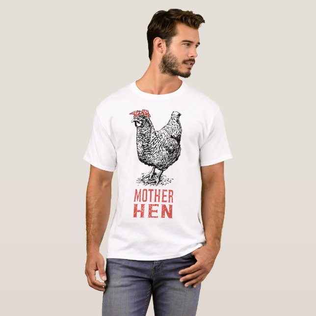 morhönahöna t shirt (Hel framsida)