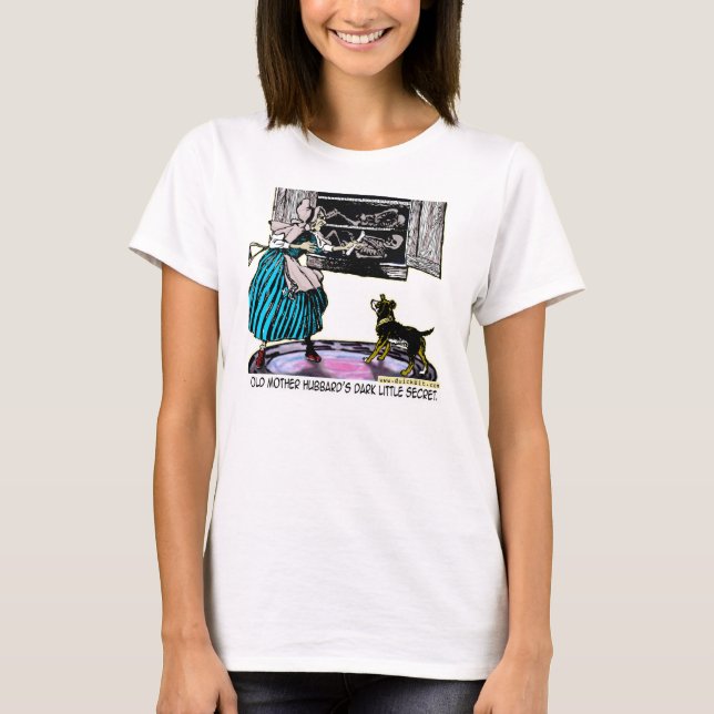 morhubbards smutsar ner hemlighet t shirt (Framsida)