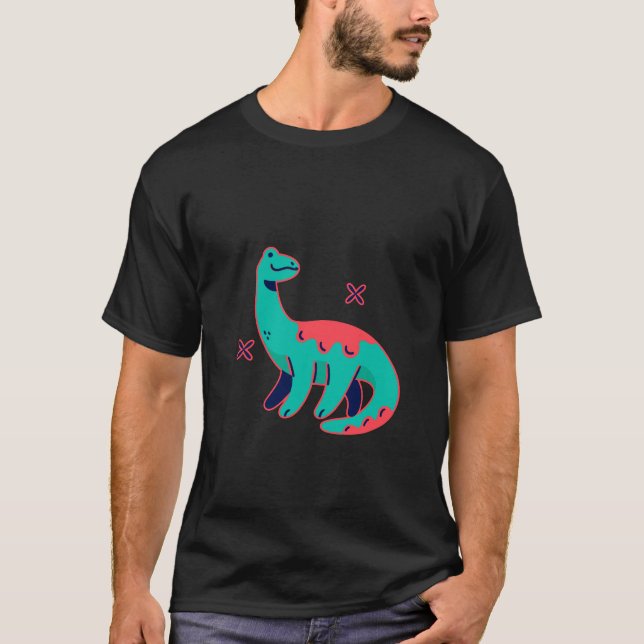 Moriah Elizabeth the dinosaur T Shirt (Framsida)