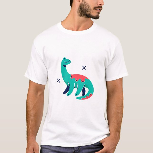 Moriah Elizabeth the dinosaur T Shirt (Framsida)