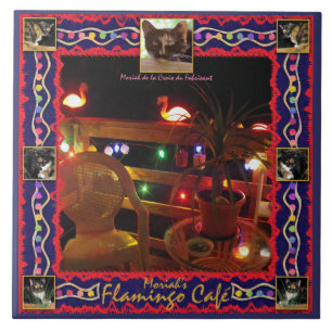 Moriahs Flamingo Café Kakelplatta