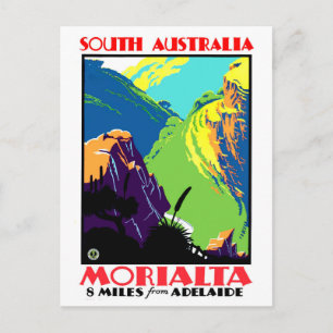 Morialta, 13 km från Adelaide, South Australia Vykort