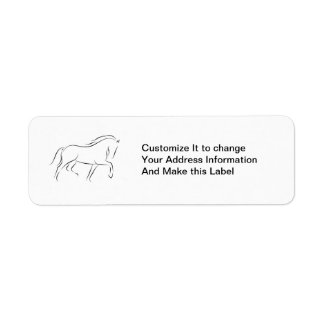 Moriesian Address Label Returadress Etikett