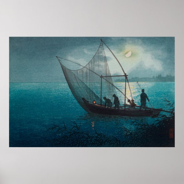 Morigasaki Kusten av Tsuchiya Koitsu Poster (Framsidan)
