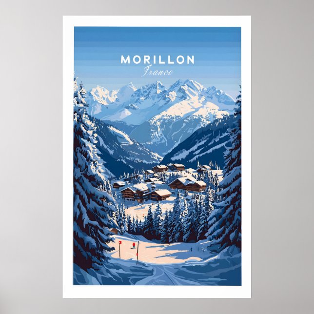 Morillon skidtryck 1 poster (Framsidan)