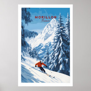 Morillon skidväggskonst poster