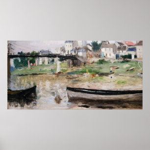 Morisot - båtar på havet 1880 poster