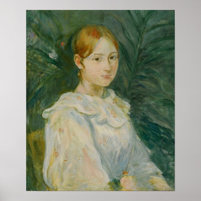 Morisot - Bust of Alice Gamby 1890 Poster (Framsidan)