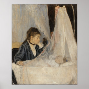 Morisot - Cradle 1872 Poster