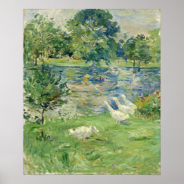 Morisot - Flicka i en båt 1889 Poster