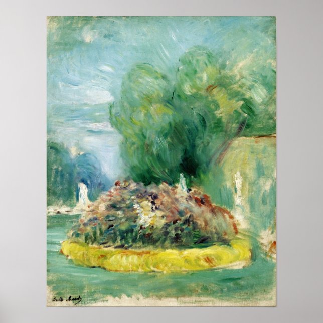 Morisot - Fontainebleau Park 1893 Poster (Framsidan)