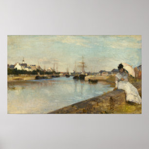Morisot - hamnen i äldre 1869 poster