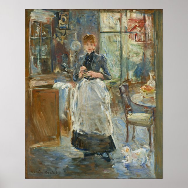 Morisot - i matsalen 1886 poster (Framsidan)