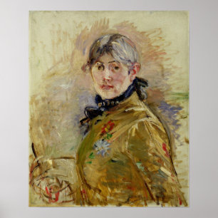 Morisot - Självporträtt Poster