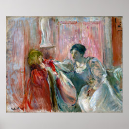 Morisot - Unga kvinnor och barn Poster