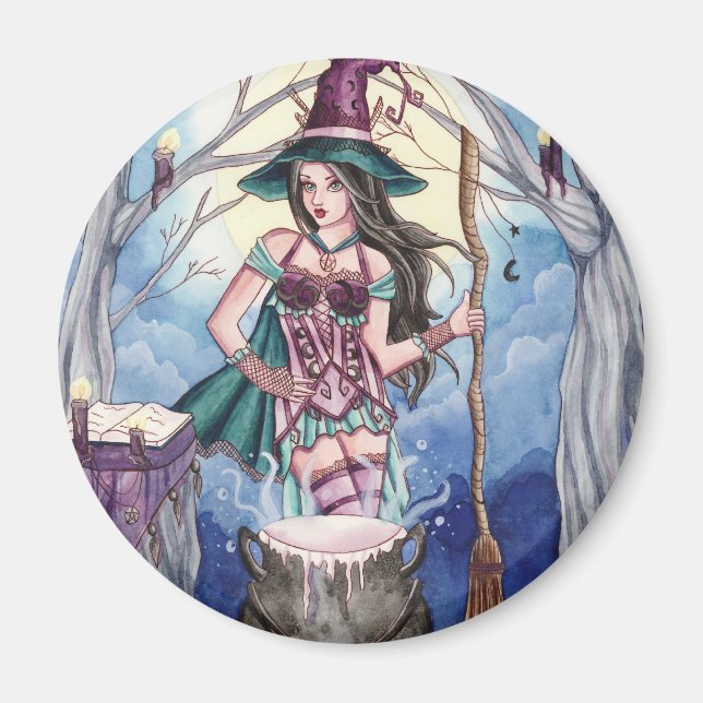 Morissa - Witch Magnet (Framsidan)