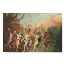 Moritz Stifter Fest der Faune und Nymphen Poster