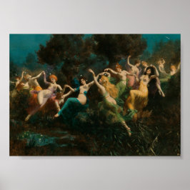 Moritz Stifter Nymphen Affisch