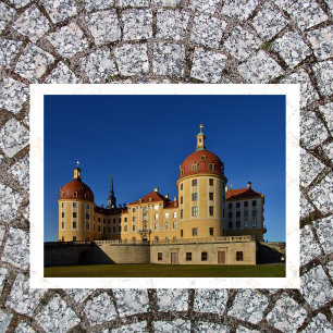 Moritzburg Castle, Sachsen, Tyskland Vykort