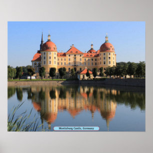 Moritzburg Castle, Tyskland Poster