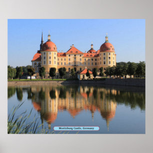 Moritzburg Castle, Tyskland Poster