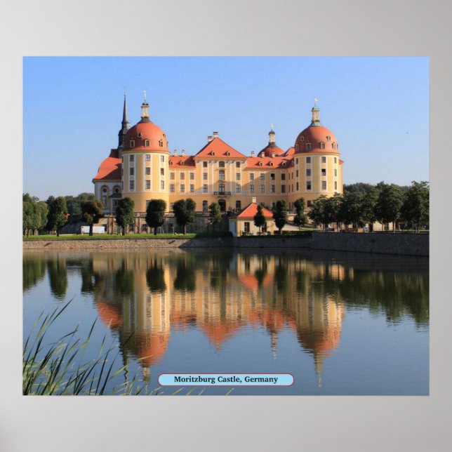 Moritzburg Castle, Tyskland Poster (Framsidan)
