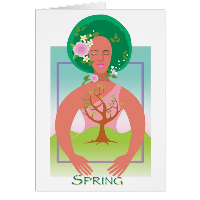 MorJordvår Hälsningskort (Framsidan)