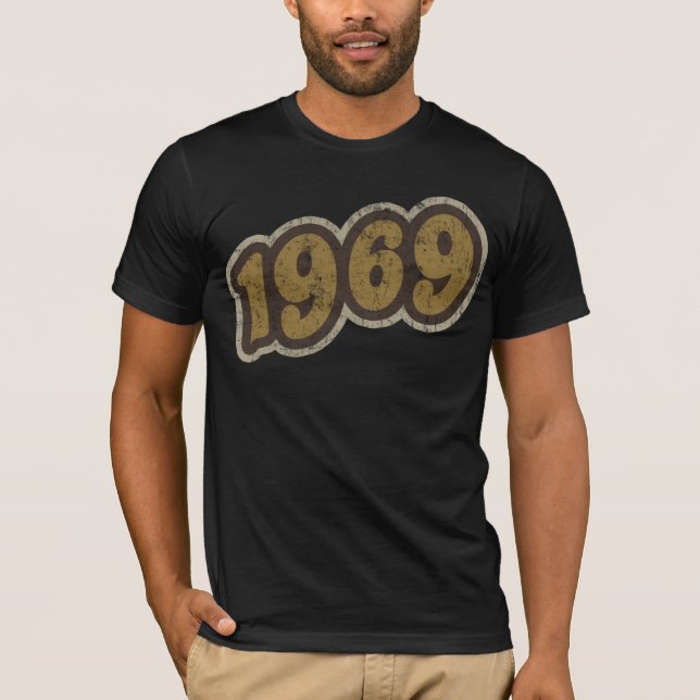 mörk 1969 t shirt (Framsida)