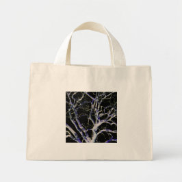 Mörk 5-tumskanal mini tygkasse