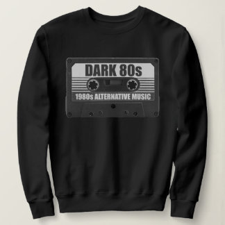 Mörk 80-tals kassettbandströja t shirt