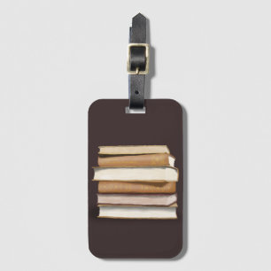 Mörk Academia Antique Bokar Bagagebricka