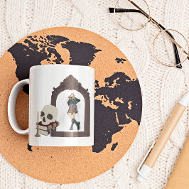 Mörk Academia Graphic med foto Kaffemugg