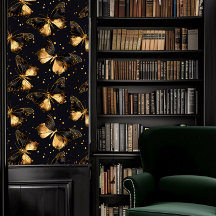 Mörk Academia Guld och Black Butterflies