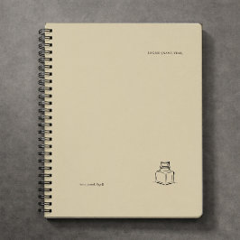 Mörk Akademi – bläckhorn Konst | Introvert Present Anteckningsbok