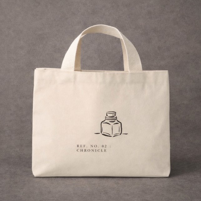 Mörk akademi – bläckpottskonst | Present till intr Mini Tygkasse (Skapare uppladdad)