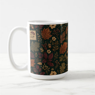 Mörk Akademi Höst Botanisk Vintage Mugg
