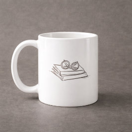 Mörk Akademia – Antik Böcker Konst | Present till  Kaffemugg