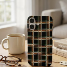 Mörk akademisk dyster Plaid Tartan Geometrisk