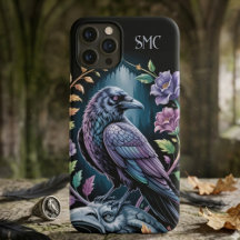 Mörk akademisk gotisk ravnblomma