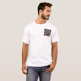 Mörk Akademisk Magisk Bokhylla Vintage Design T Shirt