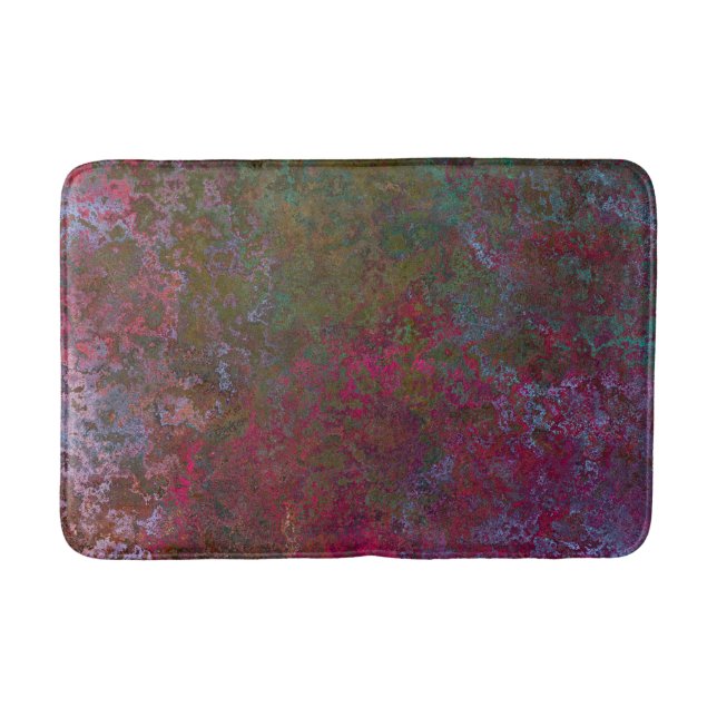 Mörk Alcohol Bläck Abstrakt Badrumsmatta (Framsidan)