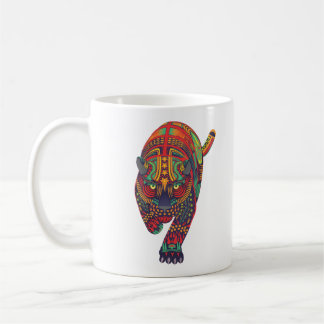 Mörk Alebrije Katt Kaffemugg