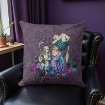 Mörk Alice Rustik Djup Lila
