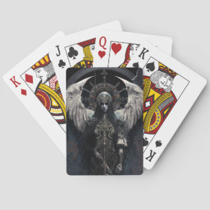 Mörk Angel Gothic Fantasy Art Casinokort