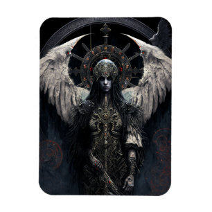 Mörk Angel Gothic Fantasy Art Magnet