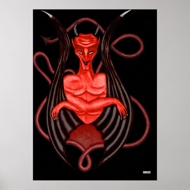 Mörk Angel Poster (Framsidan)